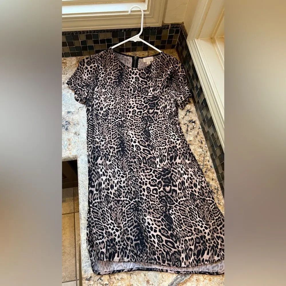 Retro/ vintage Leopard Dress